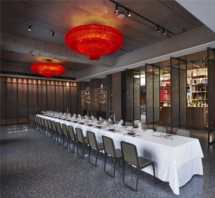 設(shè)計(jì)感極強(qiáng)的簡約工業(yè)風(fēng)高端餐飲店面裝修設(shè)計(jì)方案