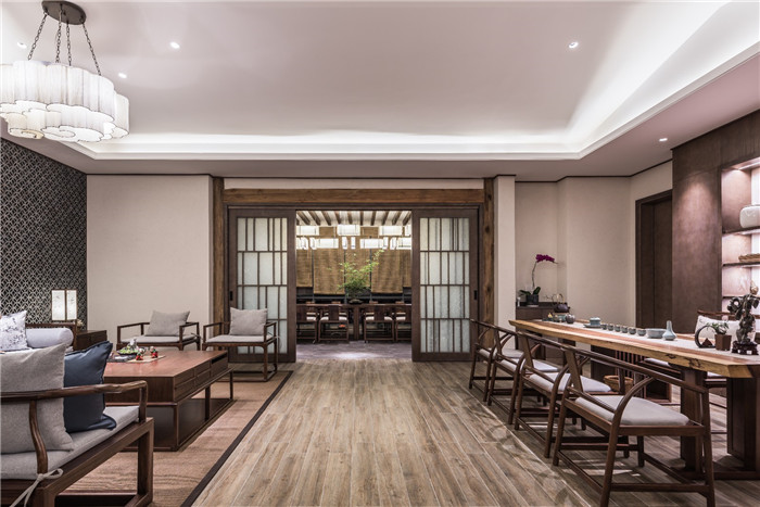 鄭州中餐廳裝修公司推薦福順齋中餐廳裝修設(shè)計案例